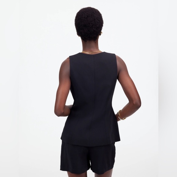 Madewell Cutaway Long Vest - Picture 3 of 4